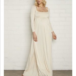 Rachel Pally Isa maternity dress cream